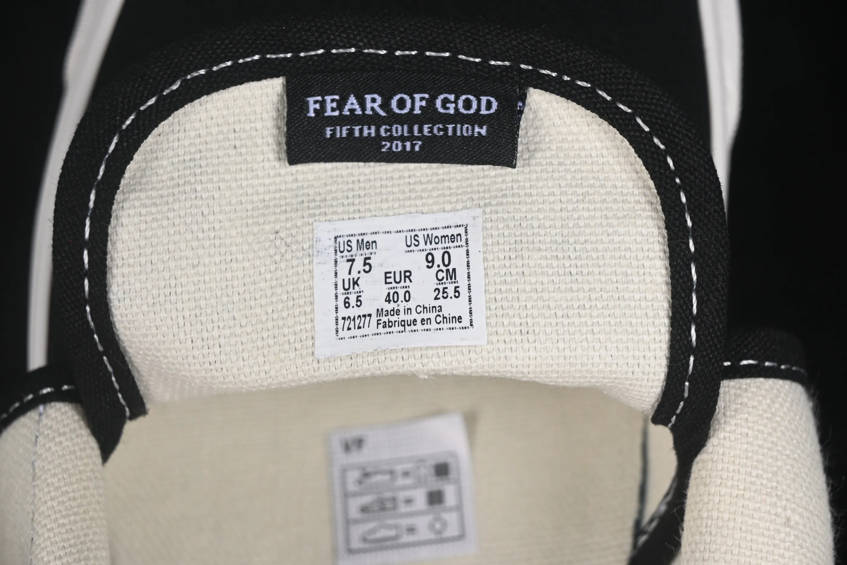 All categories Vans Vans series Vans Low Vans low-top Vans Slip-On Classic checkerboard slip-on casual sneakers VN0A3J9FPZT